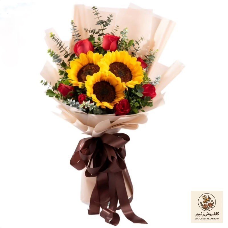 دسته گل رز 6631