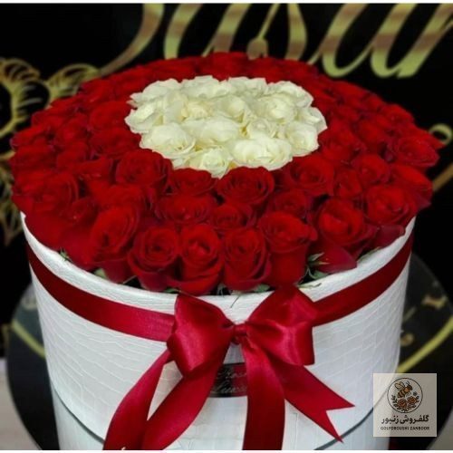 باکس گل رز تولد 1133 – بی بی گل | کد: ZNB-15OD