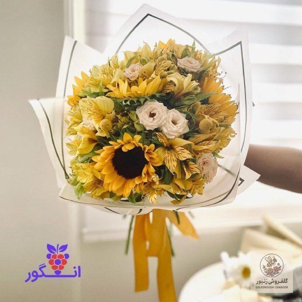 دسته گل زیبای آرشین | کد: ZNB-11PH