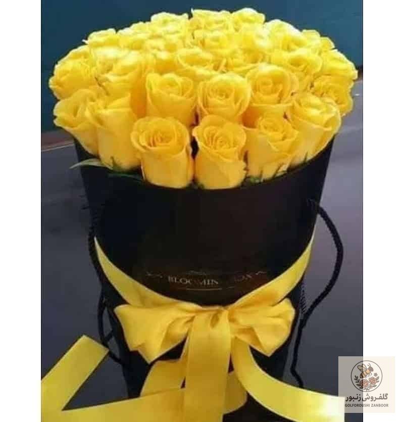باکس گل رز (20 شاخه رز) | کد: ZNB-17M1