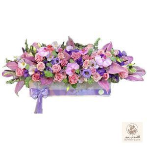 باکس گل مینیمال کد 21 | کد: ZNB-120Y | کد: ZNB-120Y