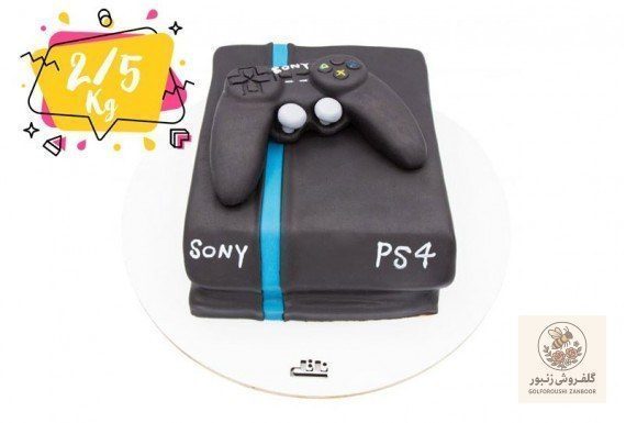 کیک تولد مدل PS4 | کد: ZNB-12RG