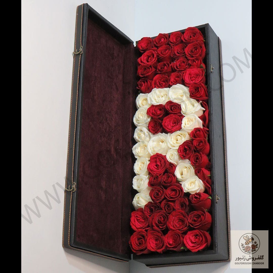 باکس گل حرف R | کد: ZNB-19LQ